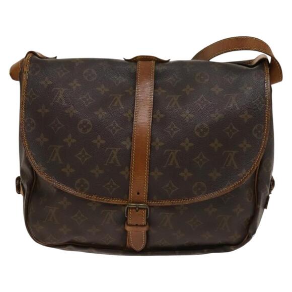 LOUIS VUITTON Monogram Saumur 35 Shoulder Bag M42254 - Picture 3 of 13